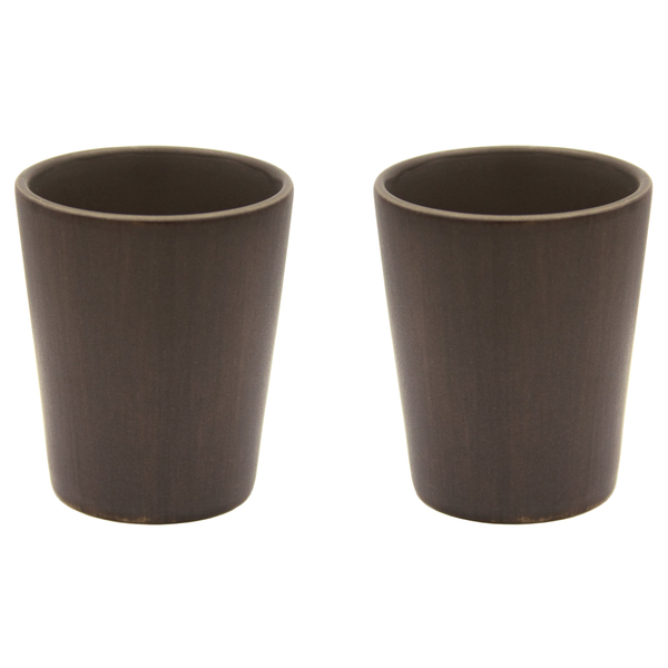 Flow Ceramic Shot Glass, 2oz.