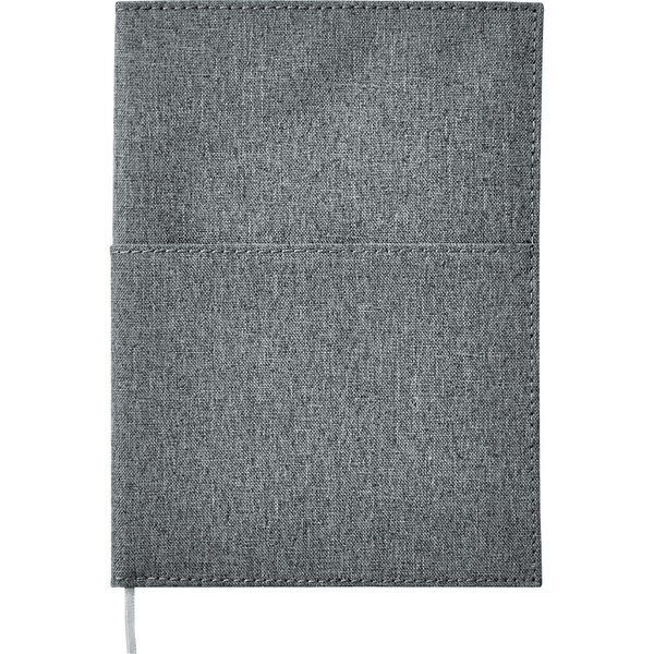 Canvas Pocket Refillable Notebook, 5" x 7"