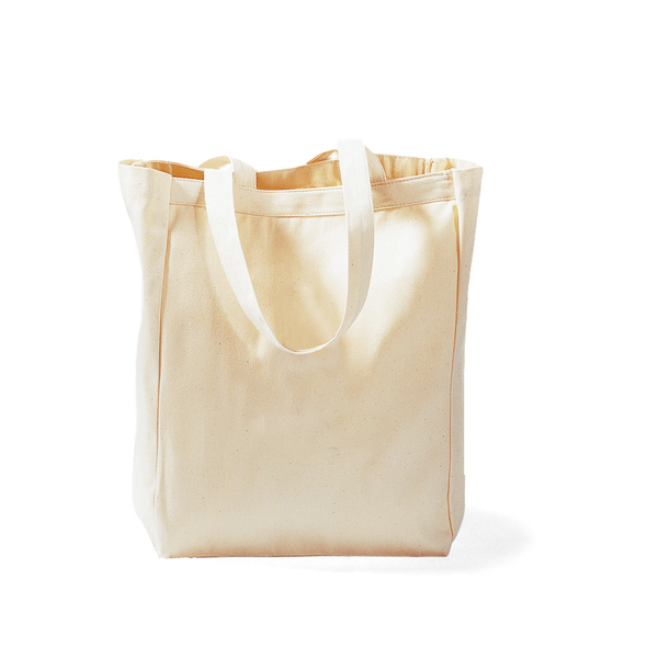 All Purpose Cotton Canvas Tote, Natural