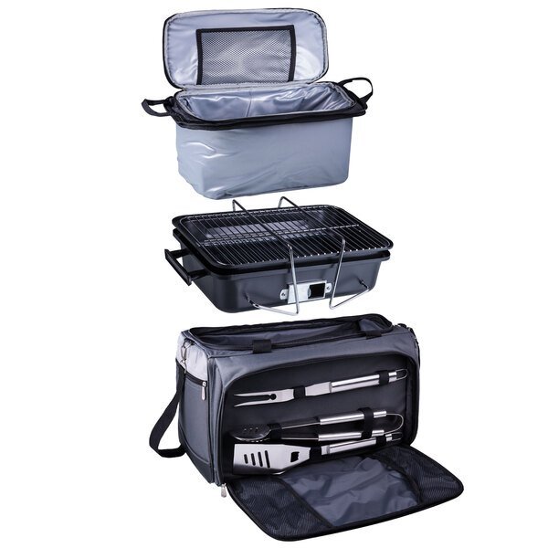 Tailgating Cooler w/ Grill & BBQ Tools