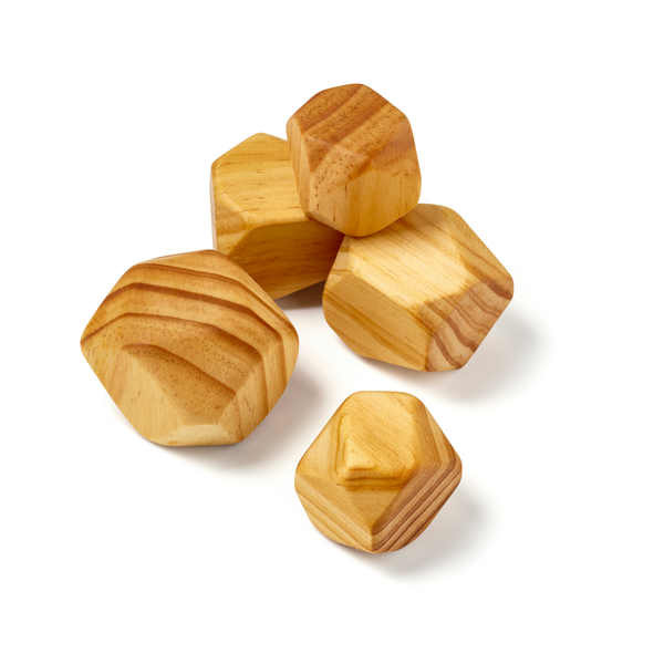 Wooden Stacking Zen Stones