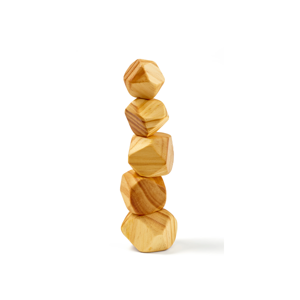 Wooden Stacking Zen Stones