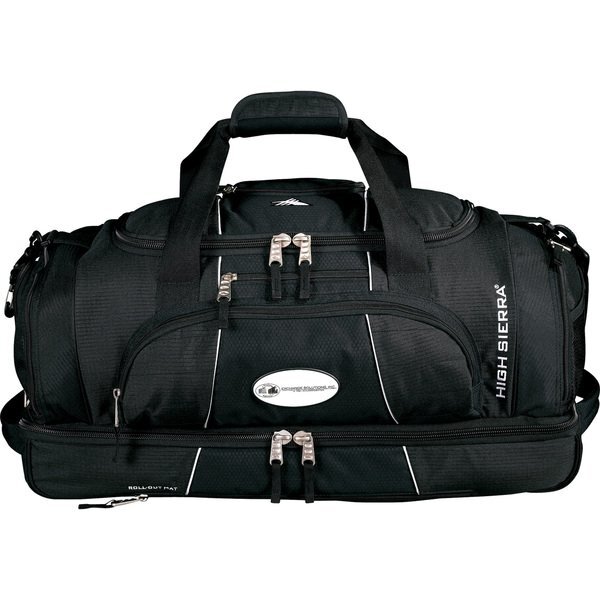 High Sierra® Colossus Polycanvas Drop Bottom Duffel, 26"