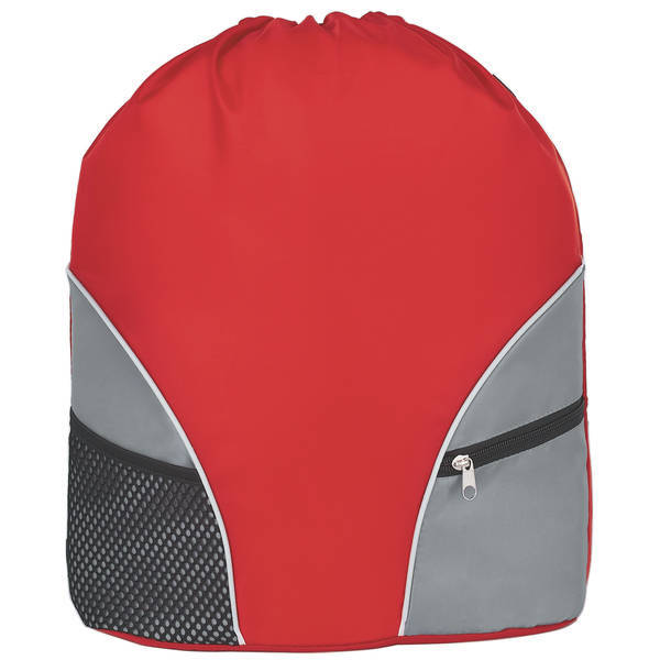 Zippy 210D Polyester Drawstring Backpack