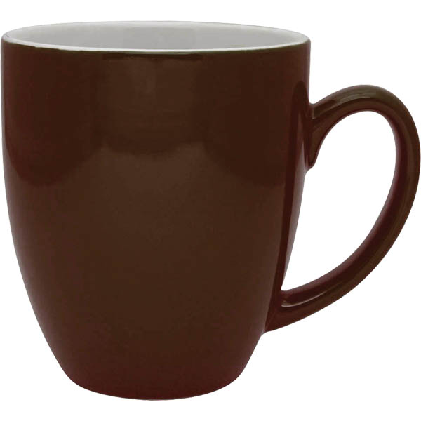 Duo-Tone Bistro Ceramic Mug, 16oz.