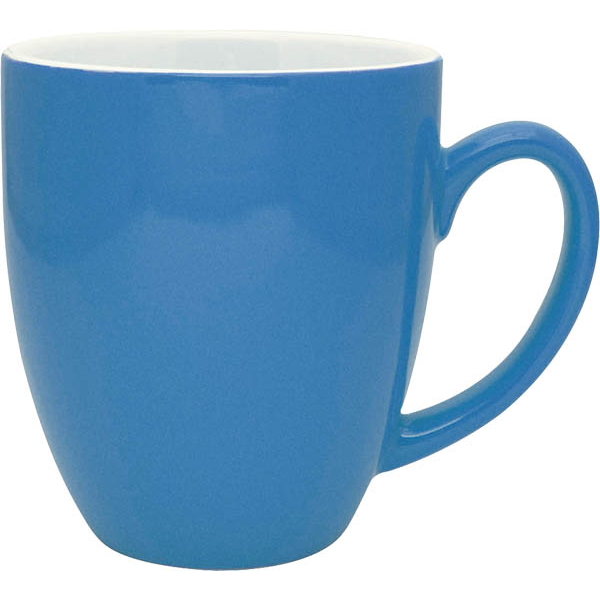 Duo-Tone Bistro Ceramic Mug, 16oz.