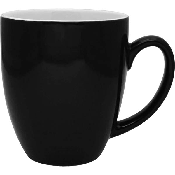 Duo-Tone Bistro Ceramic Mug, 16oz.