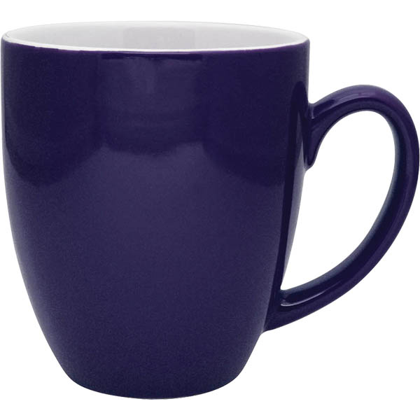 Duo-Tone Bistro Ceramic Mug, 16oz.