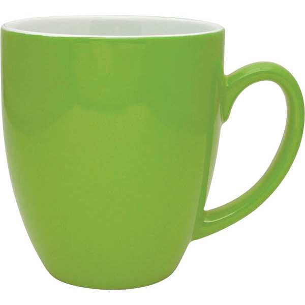 Duo-Tone Bistro Ceramic Mug, 16oz.