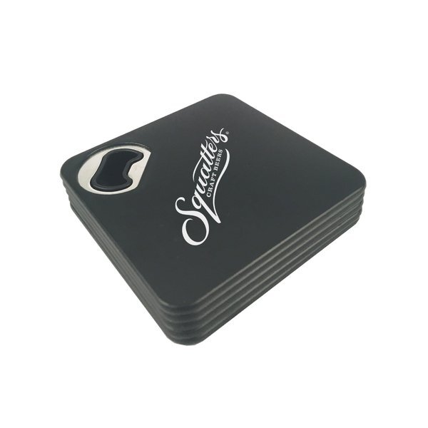 Coaster and Bottle Opener