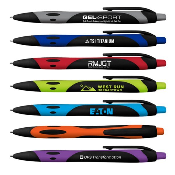 Gel Sport Soft Touch Rubberized Hybrid Ink Gel Pen