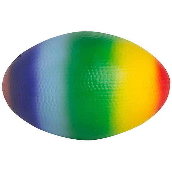 Rainbow Football Stress Reliever