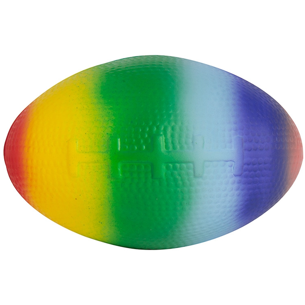 Rainbow Football Stress Reliever