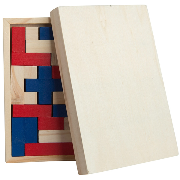 Color Wood Shapes Challenge Puzzle
