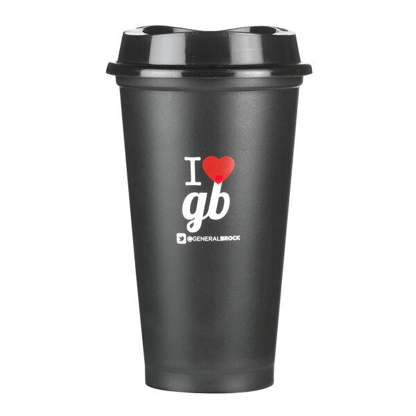 Grande Plastic Coffee/Tea Tumbler, 16oz.