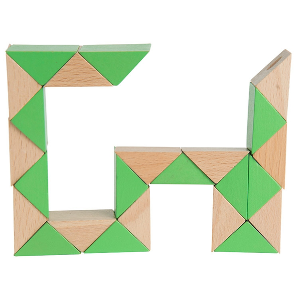 Wooden Snake Puzzle