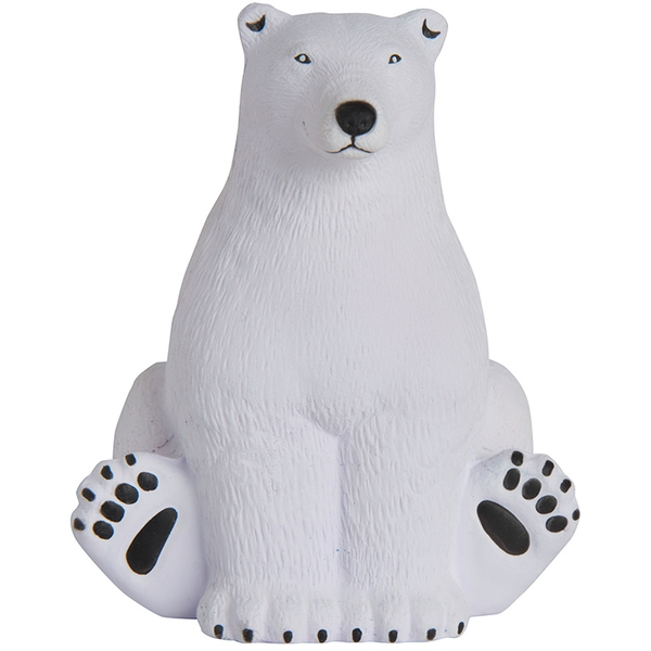 Sitting Polar Bear Stress Reliever