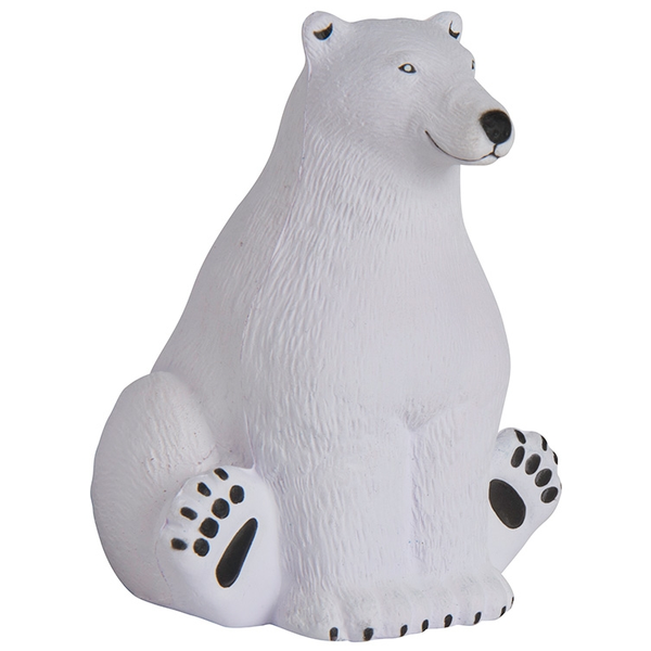 Sitting Polar Bear Stress Reliever