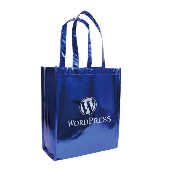Metallic Non-Woven Tote Bag