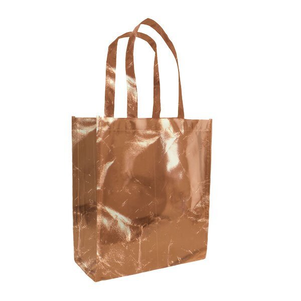 Metallic Non-Woven Tote Bag