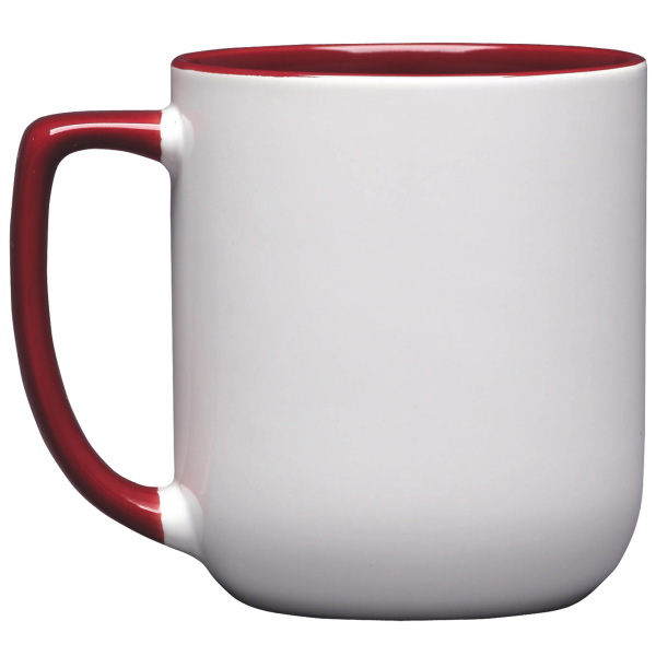 Noble Duo-Tone Ceramic Mug, 17oz.