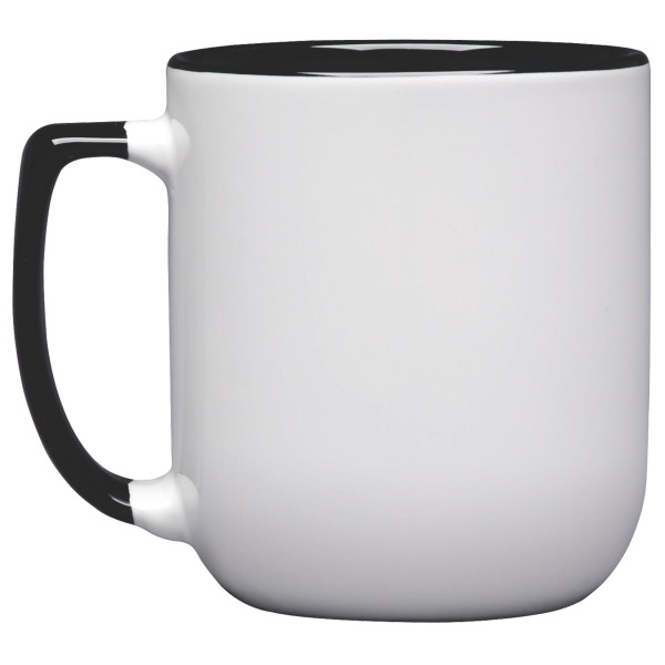 Noble Duo-Tone Ceramic Mug, 17oz.