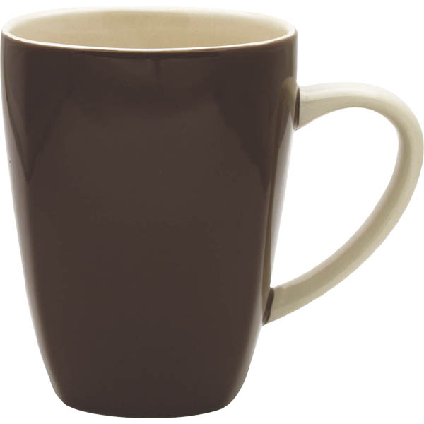Quadro Ceramic Mug, 17oz.