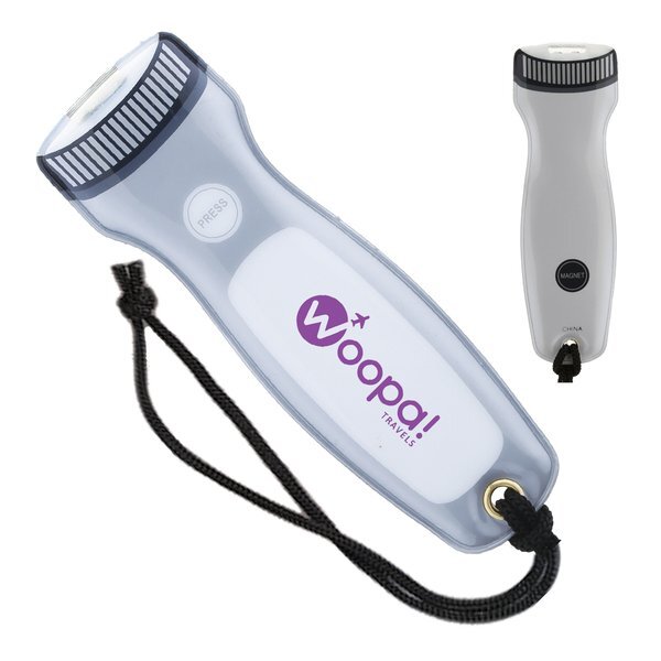 Magnetic PVC Travel Flashlight