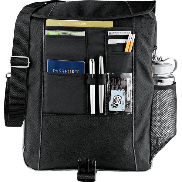 Verona PolyCanvas Vertical 15" Computer Briefcase