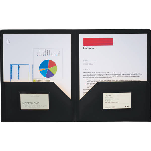 Old School 2 Pocket Folder