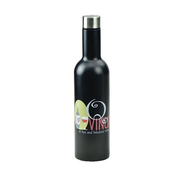 Stainless Steel Wine Bottle, 24oz.