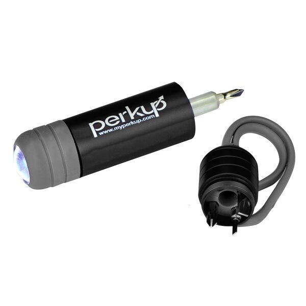 Silicone Strap Flashlight & Screwdriver