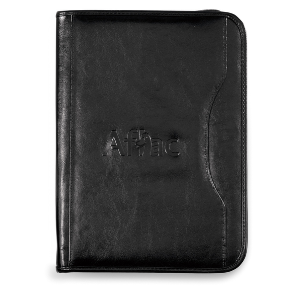 Wall Street Zippered Padfolio