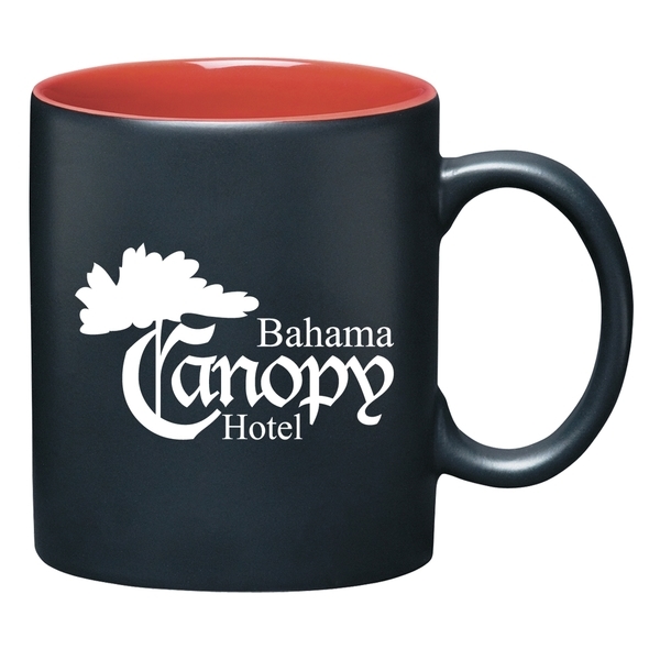 Cosmic Black Ceramic Mug, 11oz.