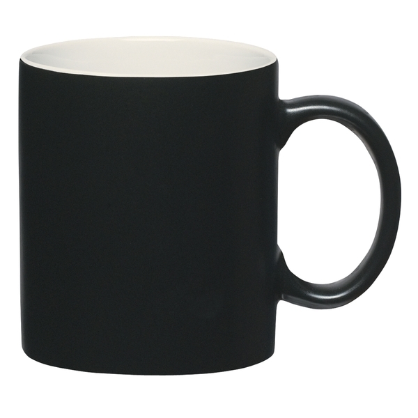 Cosmic Black Ceramic Mug, 11oz.