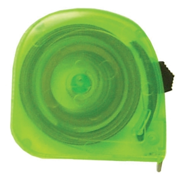 Translucent Retractable Tape Measure, 10'