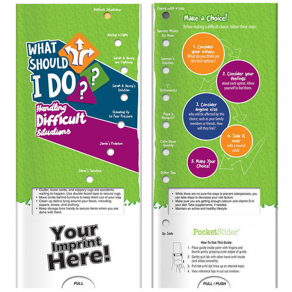 Handling Difficult Situations for Kids Pocket Sliders™