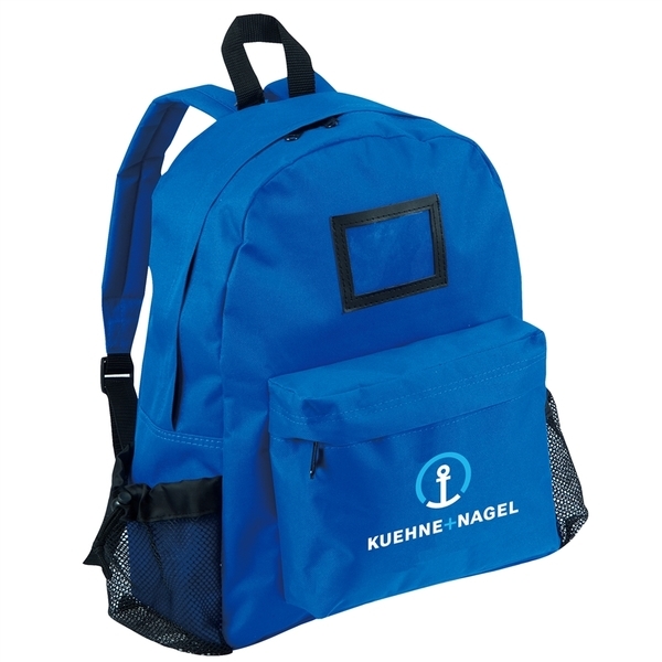 ID Window Padded Polyester Backpack