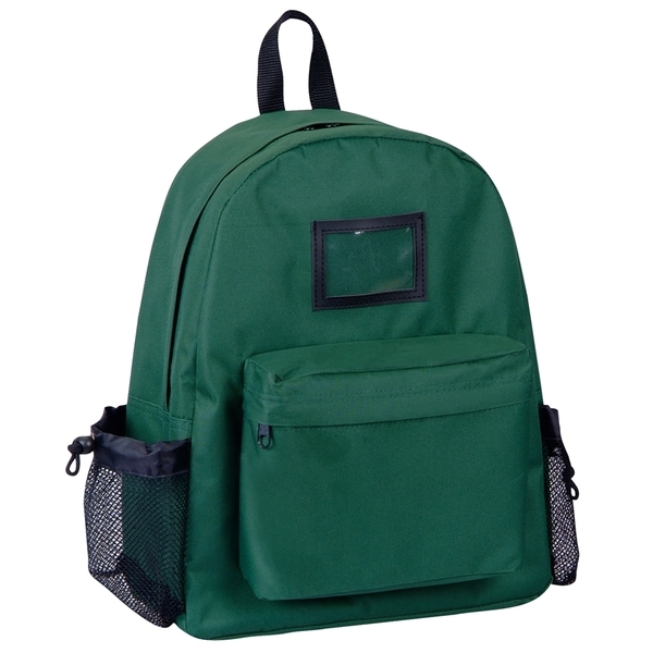 ID Window Padded Polyester Backpack