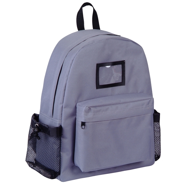 ID Window Padded Polyester Backpack