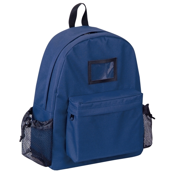 ID Window Padded Polyester Backpack