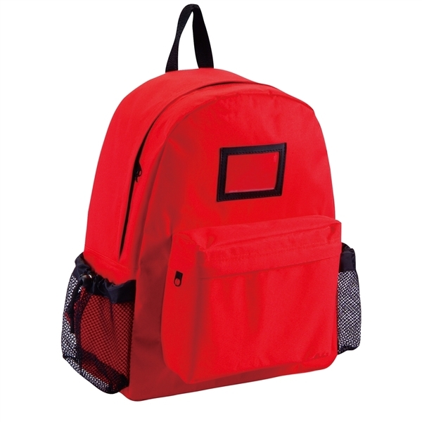 ID Window Padded Polyester Backpack