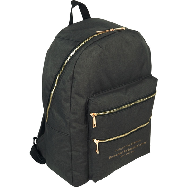 Hipster Heathered Polyester Backpack