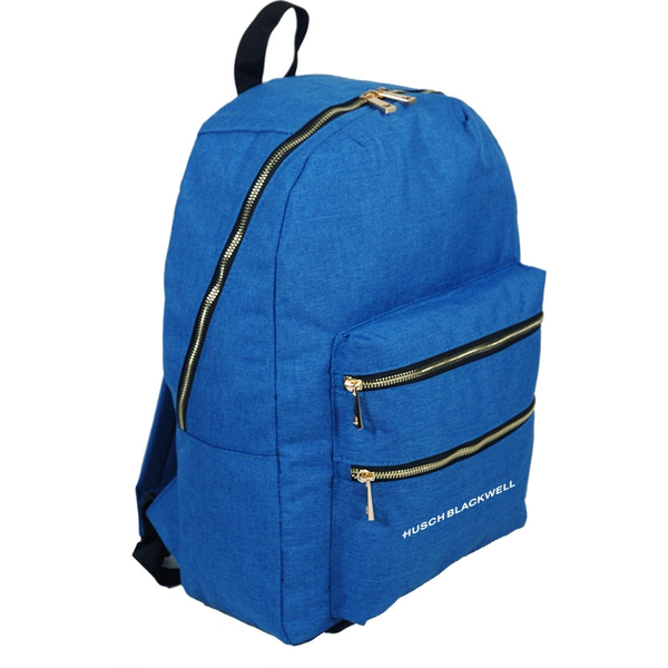 Hipster Heathered Polyester Backpack