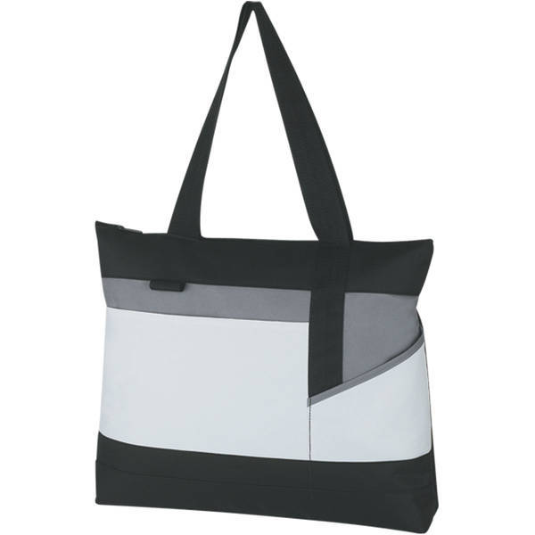 Advantage Zippered Polyester Tote