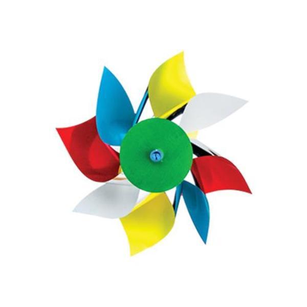 Bright Multi-Colored Pinwheel, 4"