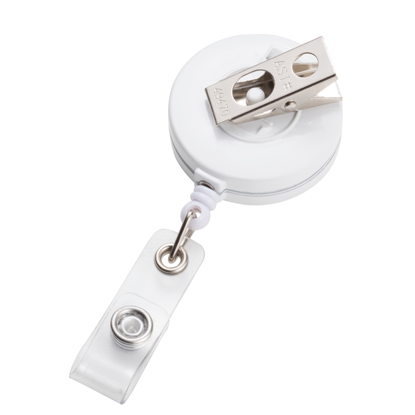 Heart Spinner Badge Reel, Alligator Clip