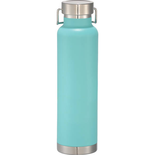 Thor Copper Vacuum Insulated Bottle & Bottle Brush Gift Set, 22oz.