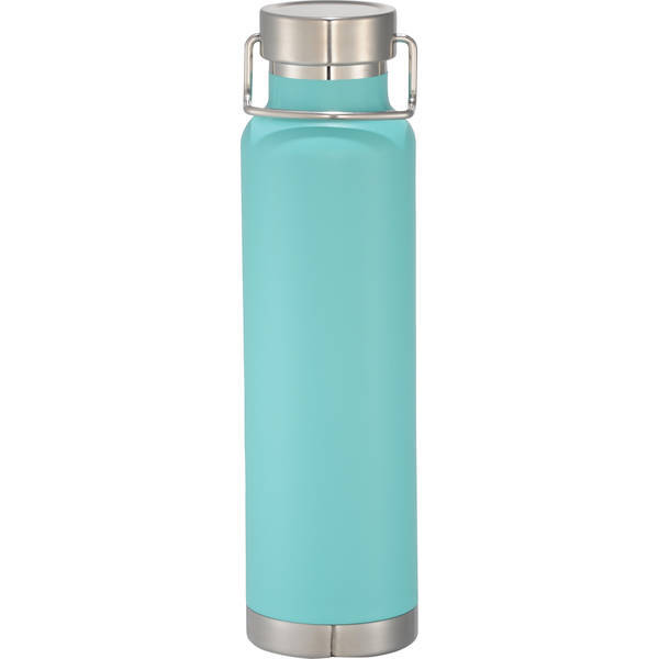 Thor Copper Vacuum Insulated Bottle & Bottle Brush Gift Set, 22oz.