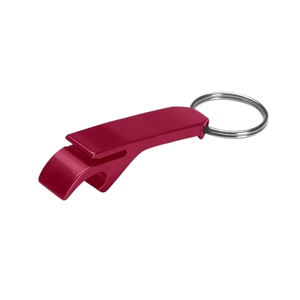 Aluminum Bottle & Can Opener Key Ring